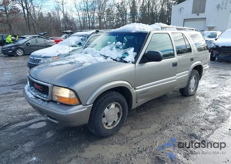 2000 GMC Jimmy Sle z USA, uszkodzony, nr VIN 1GKCS13W2Y2381979